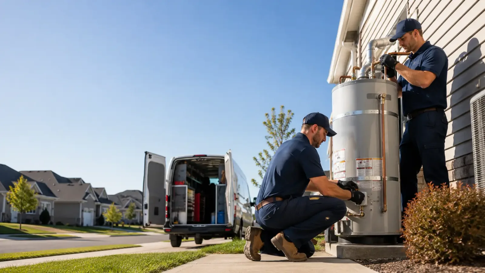 Water Heater Installation in New Point, IN